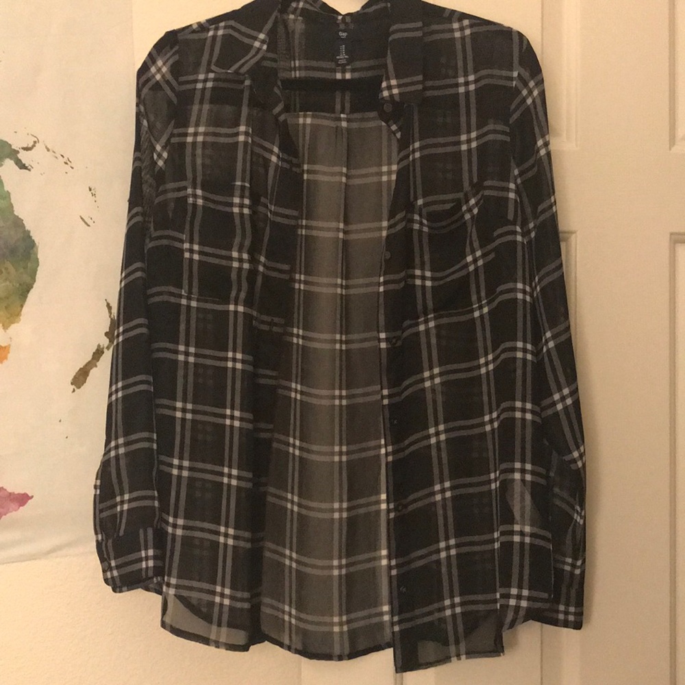 Vintage Gap Translucent plaid